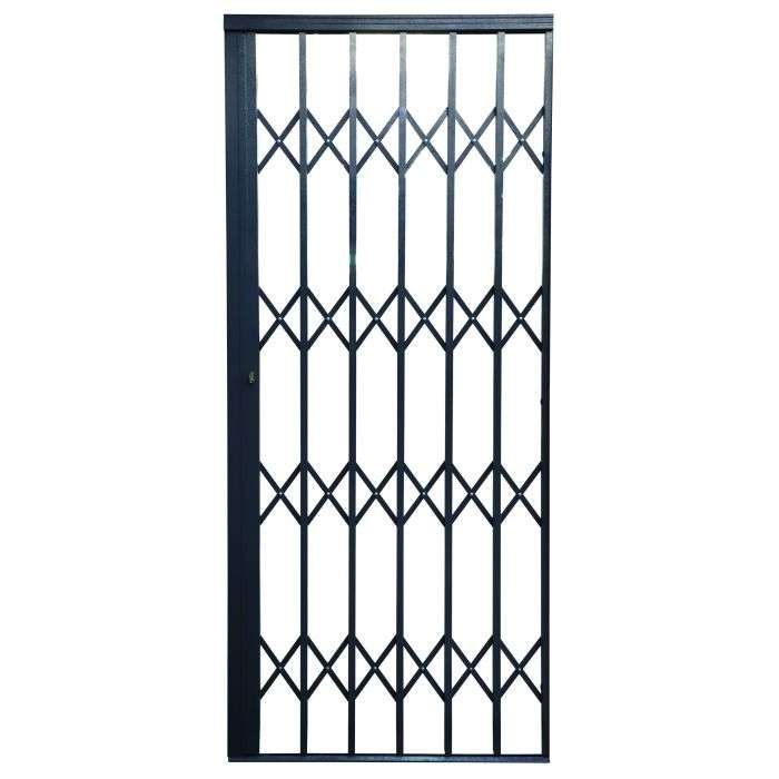 King Trellis Charcoal Security Gate 1800 x 2150mm