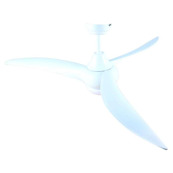 Bright Star White 3 Blade Ceiling Fan 132cm