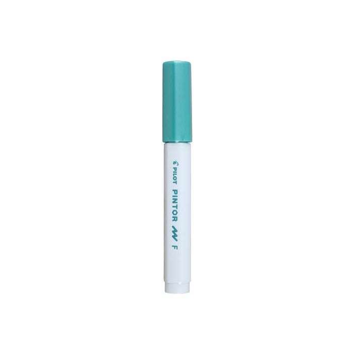 Pintor Green Fine Point Metallic Pen