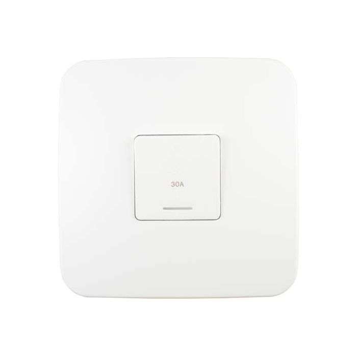 Veti White 30A 2 Pole Isolator Switch