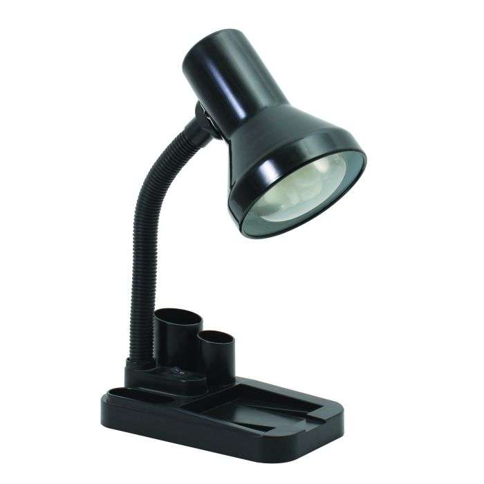 Eurolux Black Desk Organizer Light