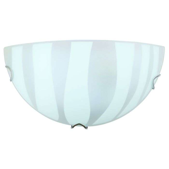 Radiant Chrome Street Zebra Wall Light