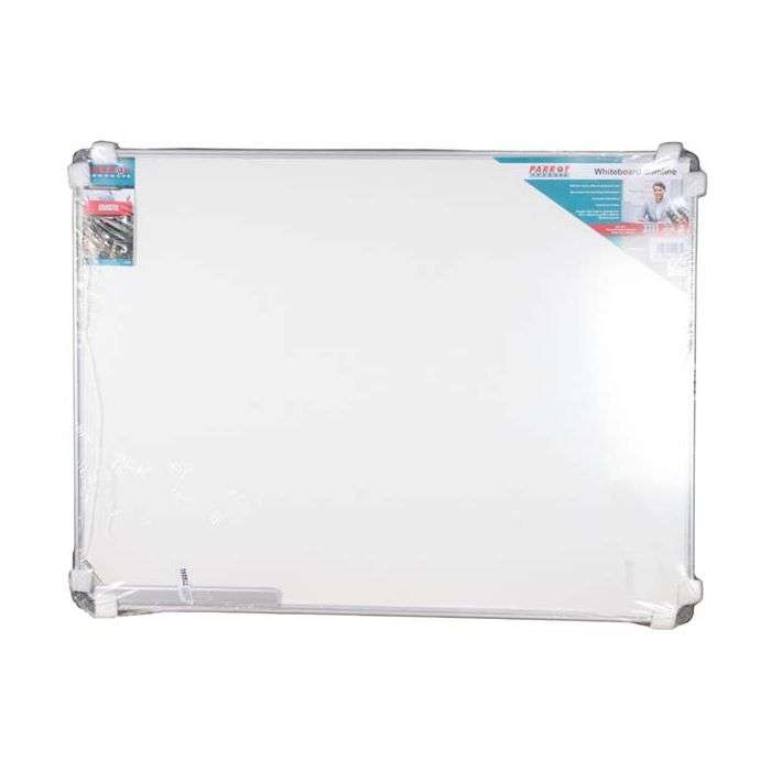 Parrot Slimline Non-Magnetric Whiteboard 1200 x 900mm