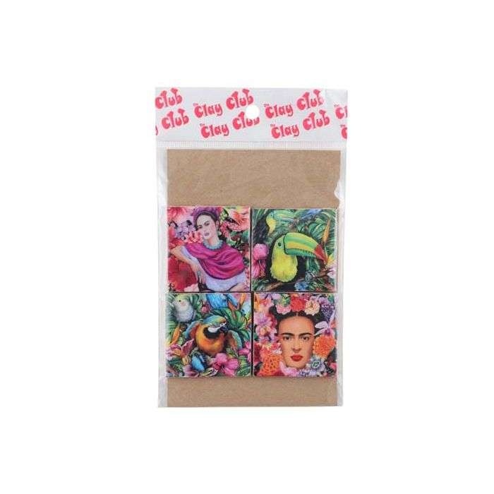 The Clay Club Assorted Clay Mosaic Tiles - 4 Pack