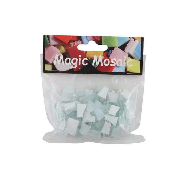 Mosaic Warehouse Pre Nip Glass White Mosaic Tiles