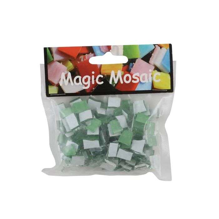 Mosaic Warehouse Pre Nip Glass Lime Green Mosaic Tiles