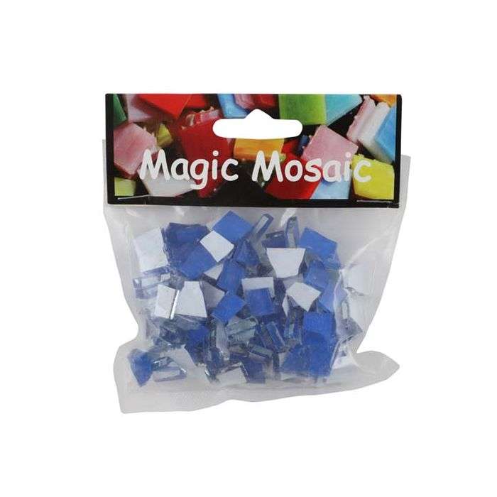 Mosaic Warehouse Pre Nip Glass Water Blue Mosaic Tiles