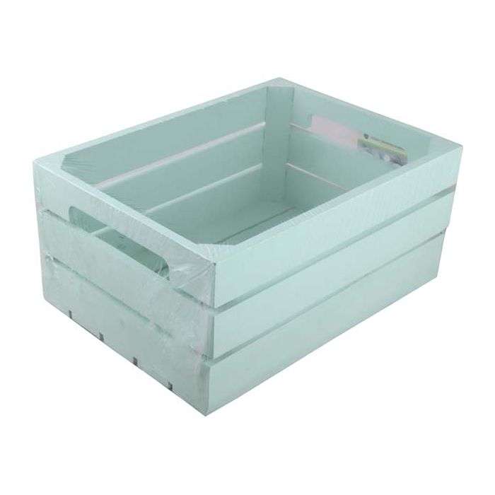 House Of York Green Small Storage Crate
