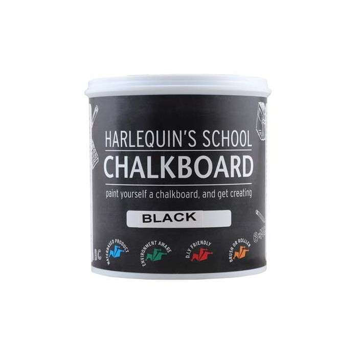 Harlequin's School Chalkboard Black 1L