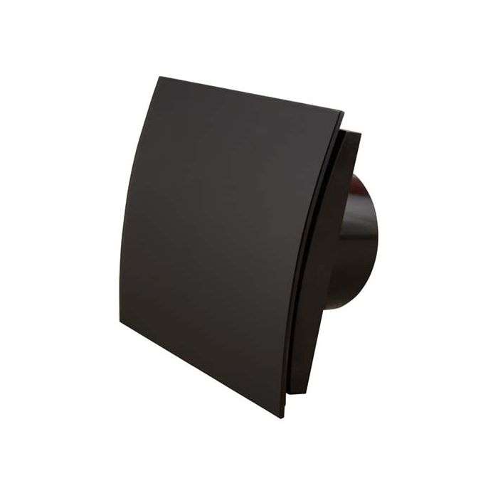 MMotors Matt Black Ellipse Extractor Fan 13W