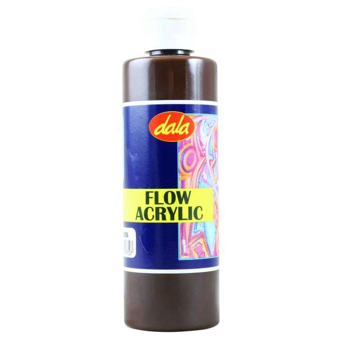 Dala Flow Acrylic Paint Brown 250ml