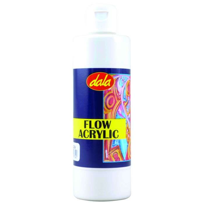 Dala Flow Acrylic Paint White 250ml