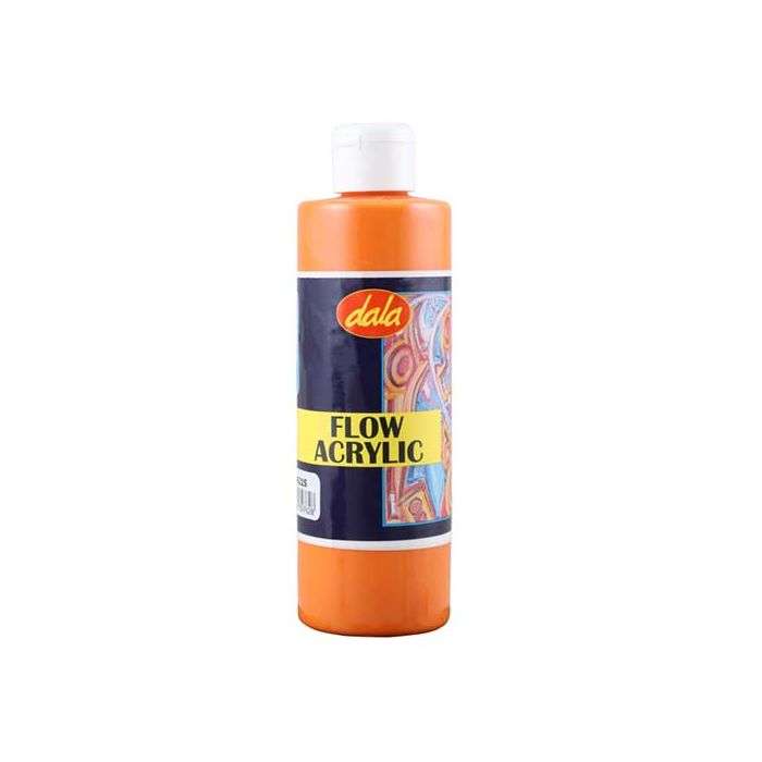 Dala Acrylic Flow Paint Orange 250ml
