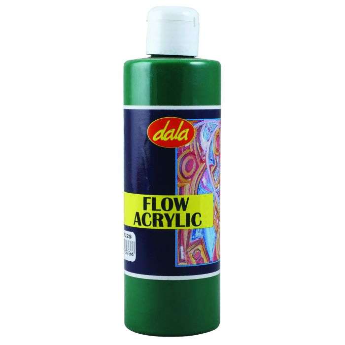 Dala Flow Acrylic Paint Green 250ml