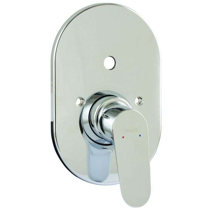 Hansgrohe Décor Oval Concealed Bath Mixer