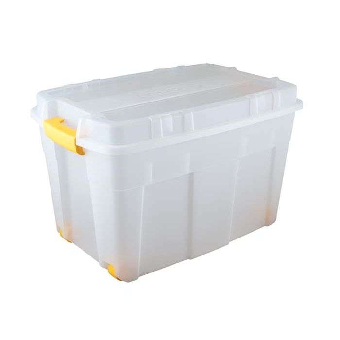 Addis Clear Tote Storage Box 85L