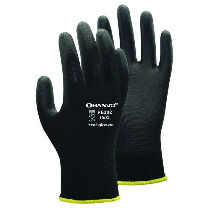 Hanvo General Handling PU Gloves Size 10