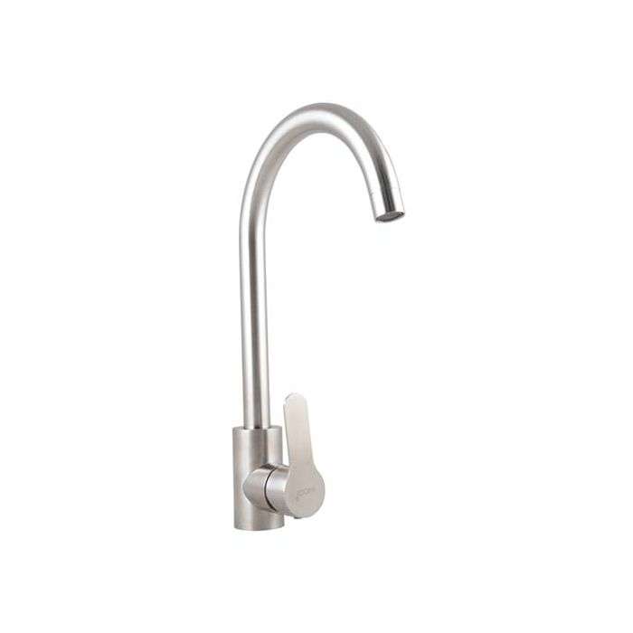 Icon Black Stainless Steel Aquarius Deck Type Sink Mixer