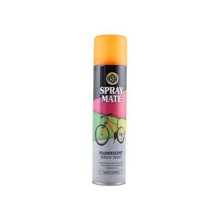 Spraymate Fluorescent Spray Paint Orange 250ml