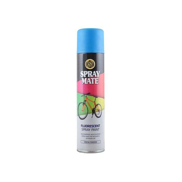 Spraymate Fluorescent Spray Paint Blue 250ml