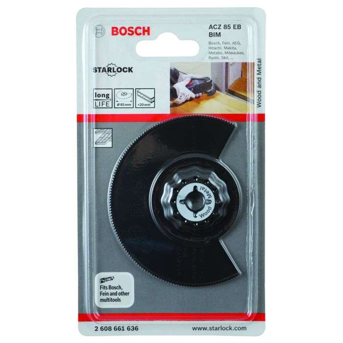 Bosch Multi-Tool Segmented Attachment 85mm