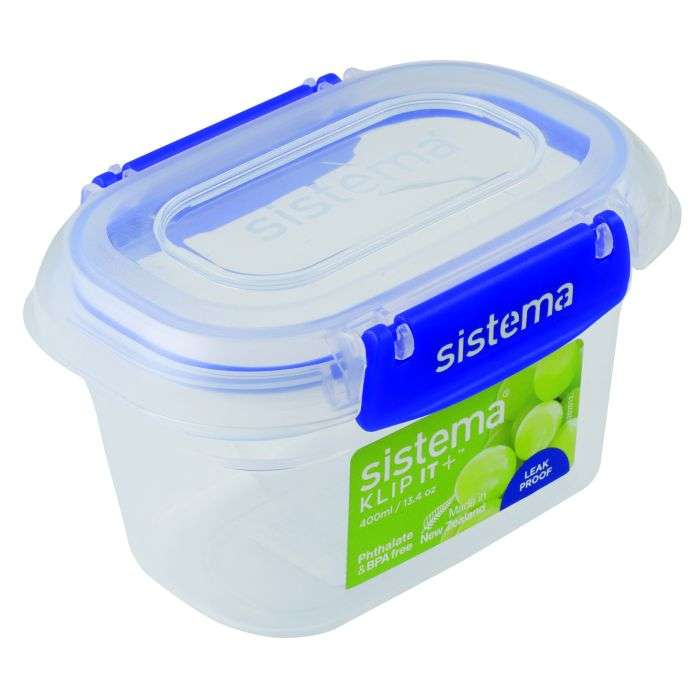 Sistema Rectangular Klip It Plus 400ml