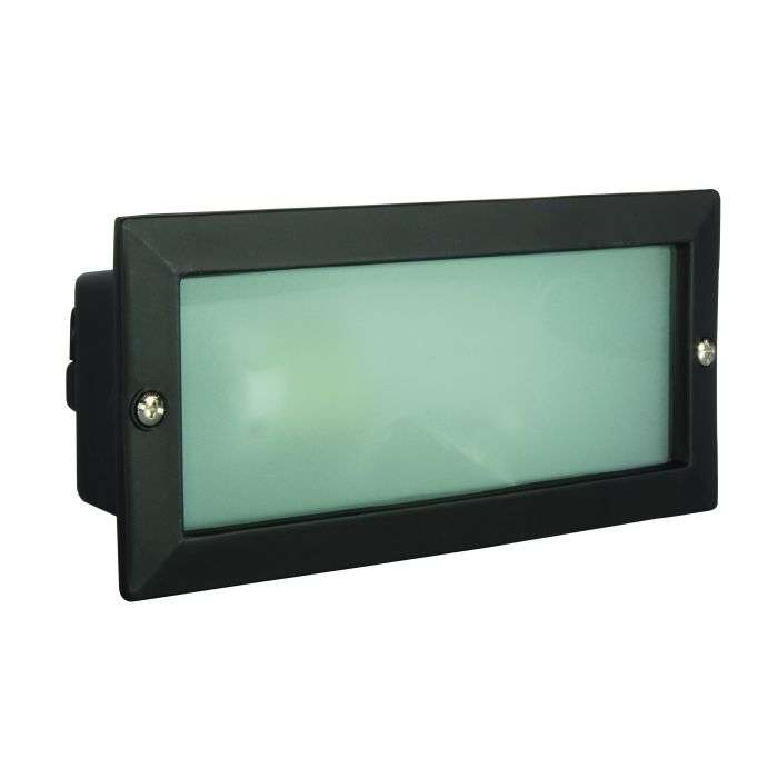 Eurolux Black Bricklight Without Louvre