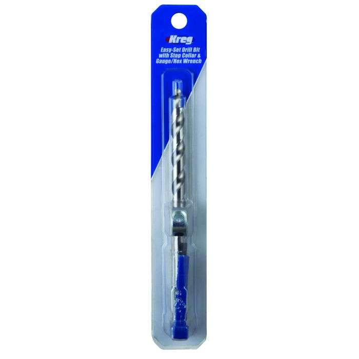 Kreg Easy-Set Pocket-Hole Drill Bit With Stop Collar & Gauge