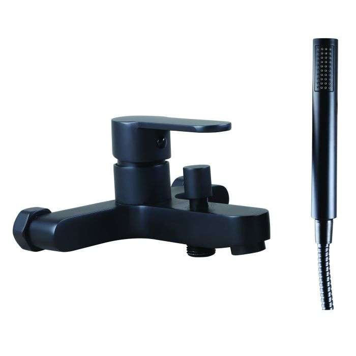 Icon Black Black Aquarius Concealed Mixer & Diverter