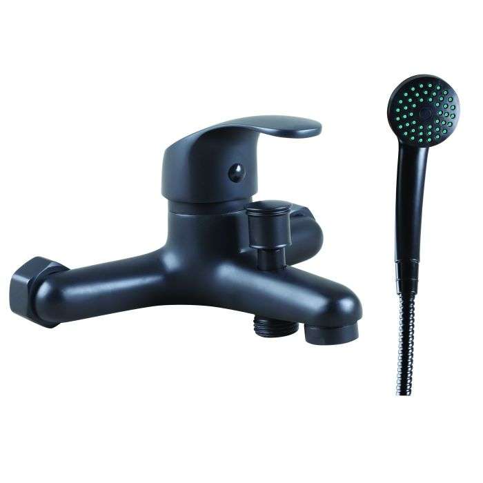 Icon Red Black Pisces II Concealed Mixer & Diverter