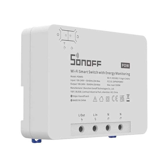 Sonoff Energy Monitoring Smart Switch 25A