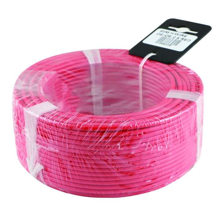 Red House Wire 2.5mm x 50m