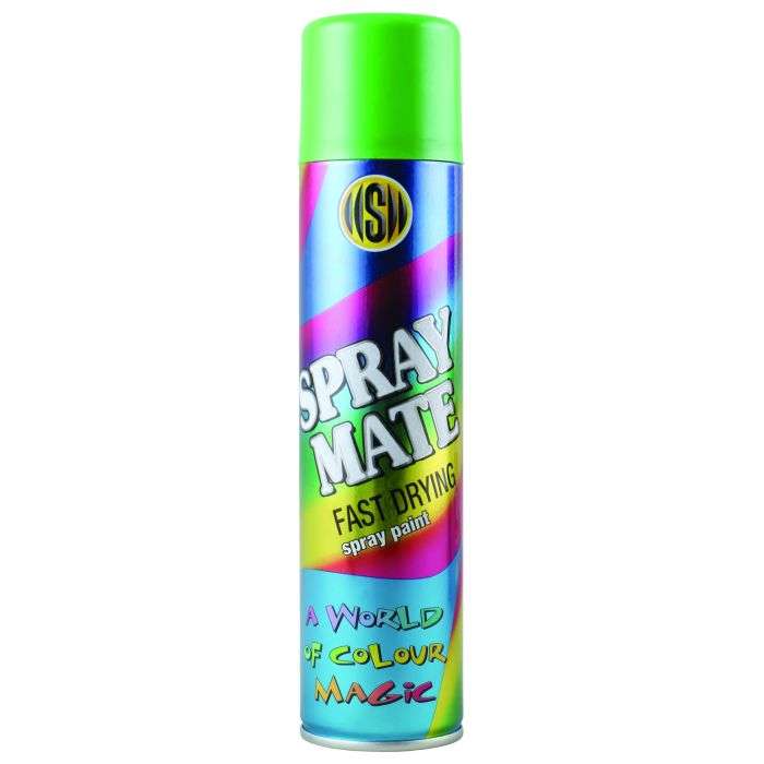 Spraymate Fast Drying Gloss Spray Paint Crispy Green 250ml