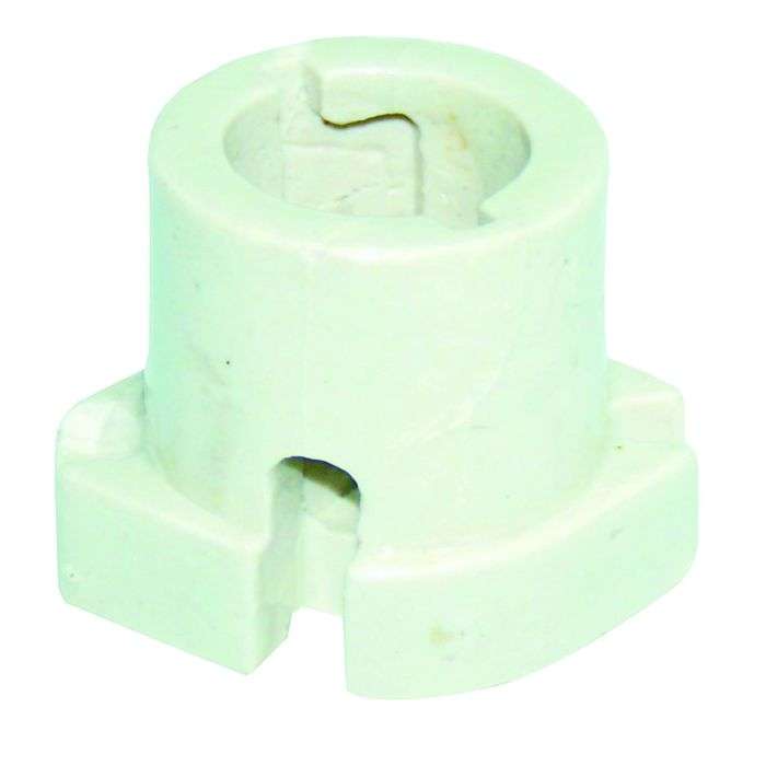 Porcelain B22 Skirted Lamp Holder