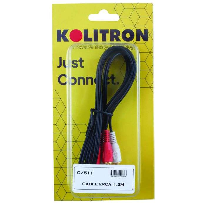2RCA To 2RCA Audio Cable 1.2m