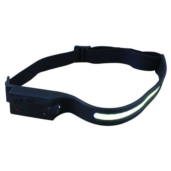 LitePro Rechargeable LED Headlamp With Motion Sensor