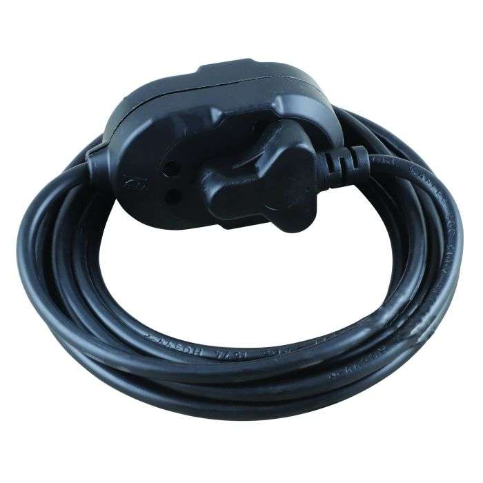 ChamberValue Black Extension Cable With Double Janus Plug 1mm x 3m