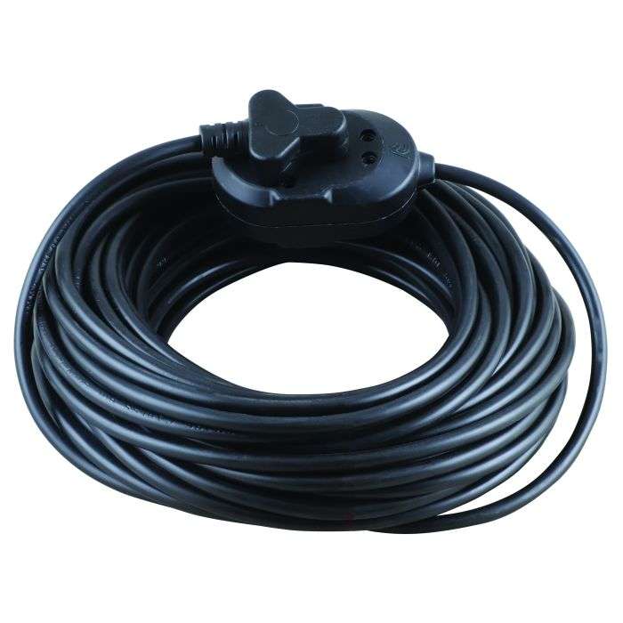 ChamberValue Black Extension Cable With Double Janus Plug 1mm x 20m