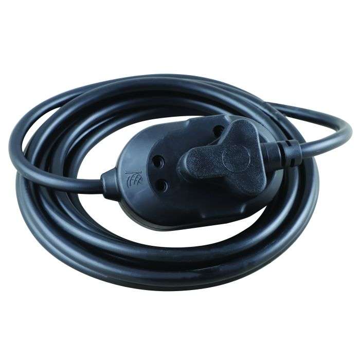 ChamberValue Black Extension Cable With Double Janus Plug 1.5mm x 3m