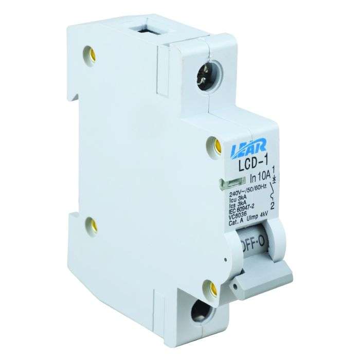 Lear DIN 10A Circuit Breaker