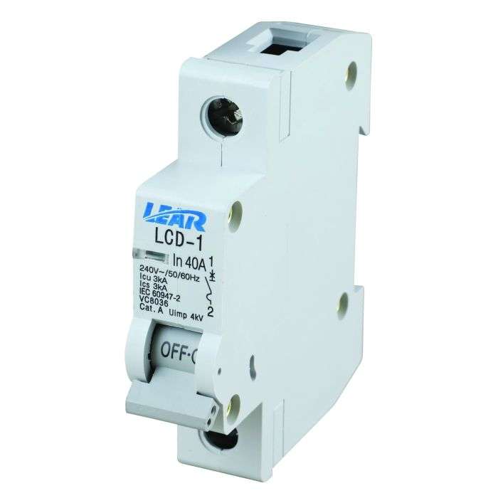 Lear DIN 40A Circuit Breaker