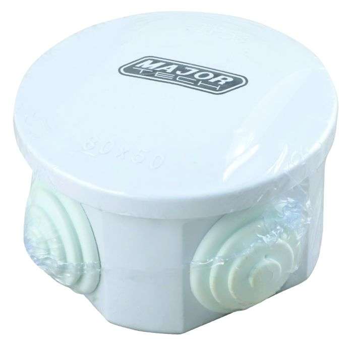 Veti Round Gland Junction Box IP55 80 x 50mm