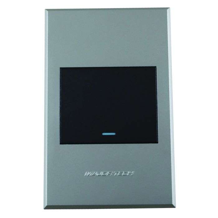 Veti 3 Graphite & Titanium 1-Lever 1-Way Light Switch 2x4