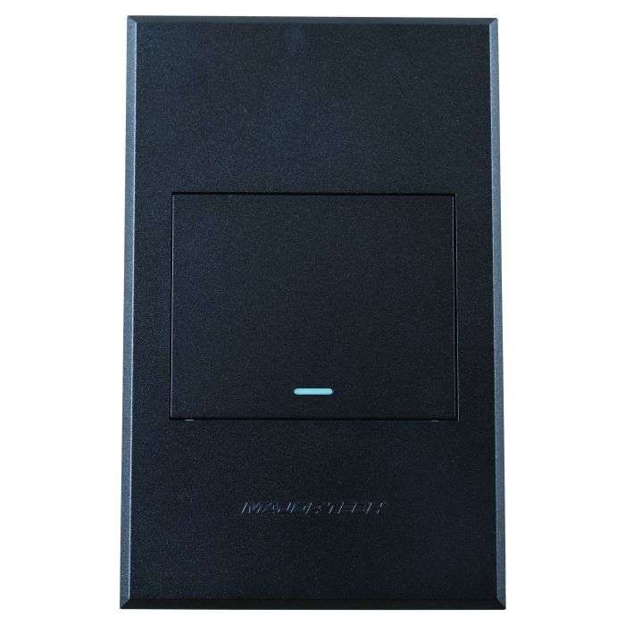 Veti 3 Graphite 1-Lever 1-Way Light Switch 2x4