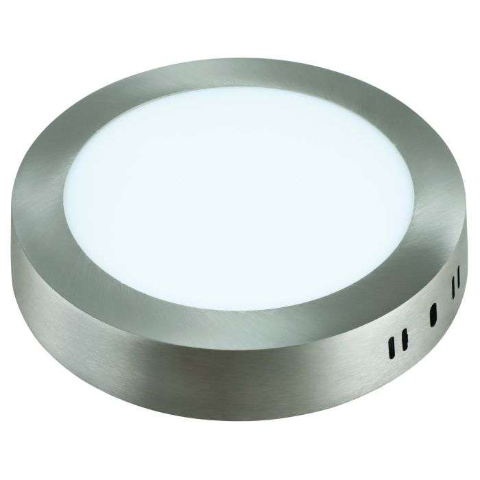 Bright Star Satin 12W Cool White Ceiling Light 170mm