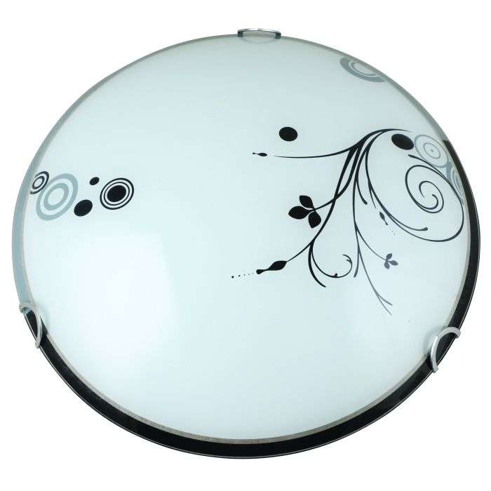 Bright Star Frosted Pattern Ceiling Light 300mm