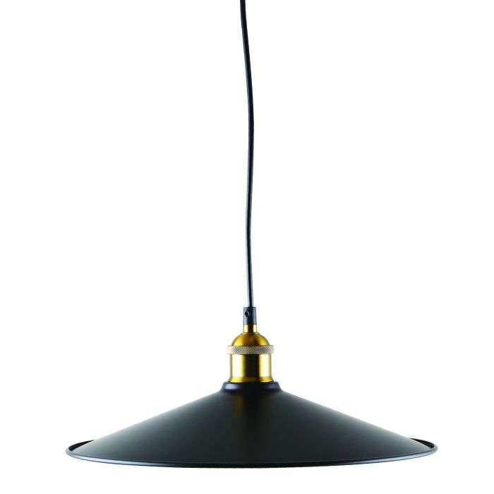 Bright Star Black Antique Metal Pendant 340mm