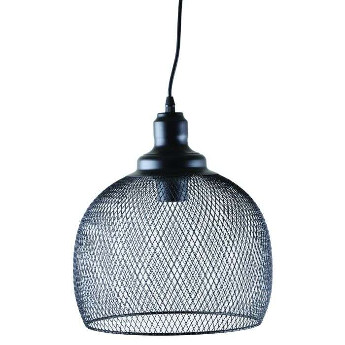 Eurolux Black Straiton Pendant 280mm