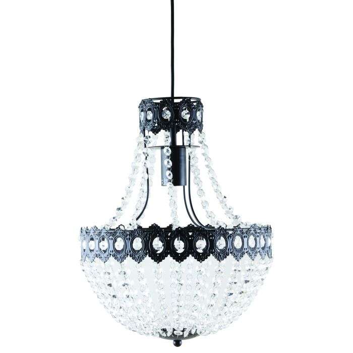 Eurolux Black Pali Pendant 320mm