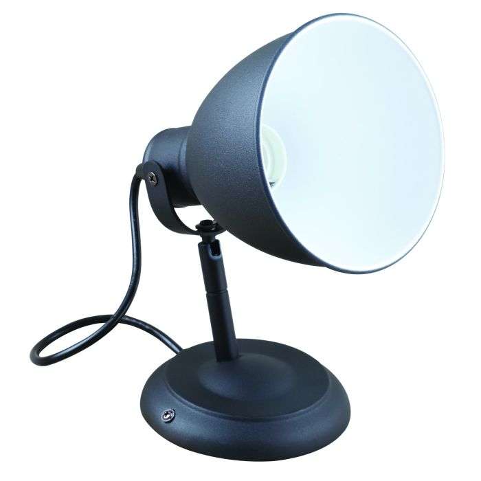 Eurolux Black Priddy Wall Light